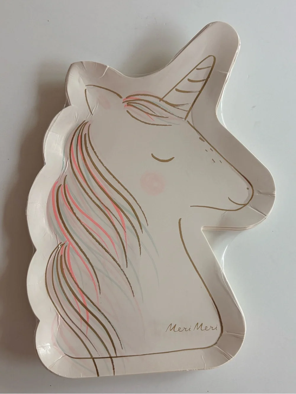 Meri Meri Ombré  Unicorn Party Tableware Set